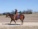 064-Woman on Bay Horse